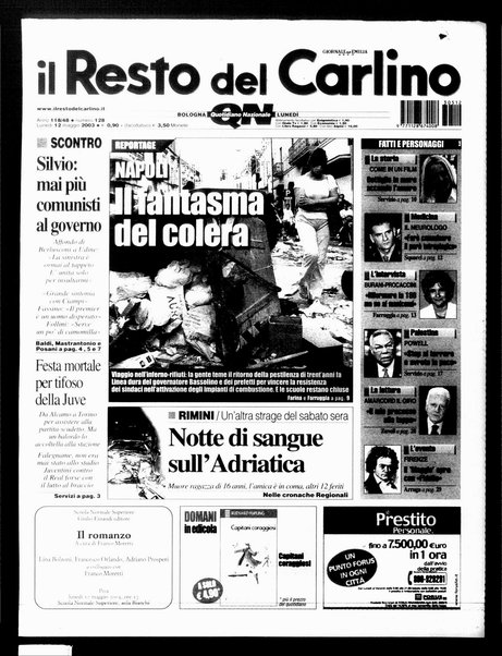 Il Resto del Carlino : giornale dell'Emilia